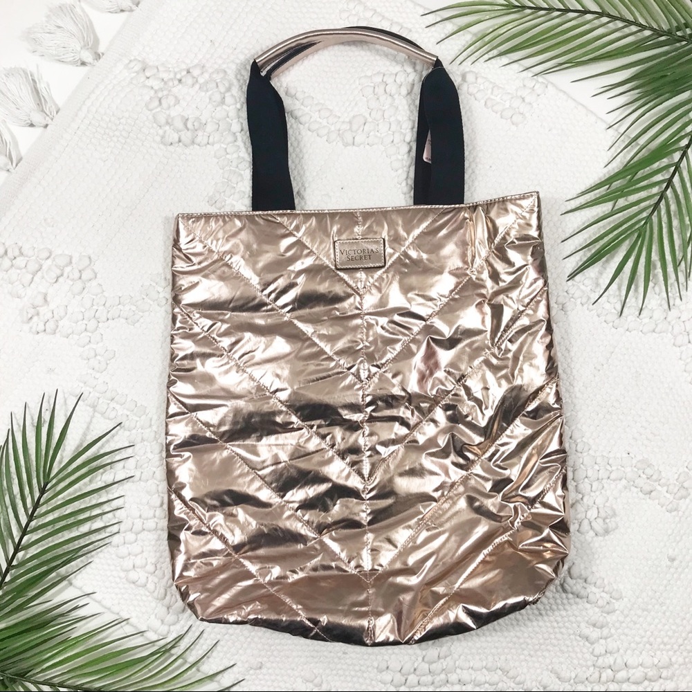 Victoria Secret Rose Gold Insulated Bag